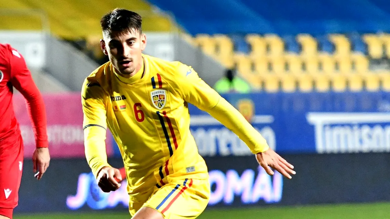 Iulian Cristea s-a accidentat în minutul 3 al meciului dintre România și Muntenegru! Jucătorul de la FCSB a cerut schimbare