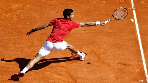Șoc în Principat! Novak Djokovic, eliminat în turul secund la Monte Carlo de finalistul ediției 2015 a BRD Năstase Țiriac-Trophy. Sârbul nu mai pierduse „pe teren” din noiembrie 2015