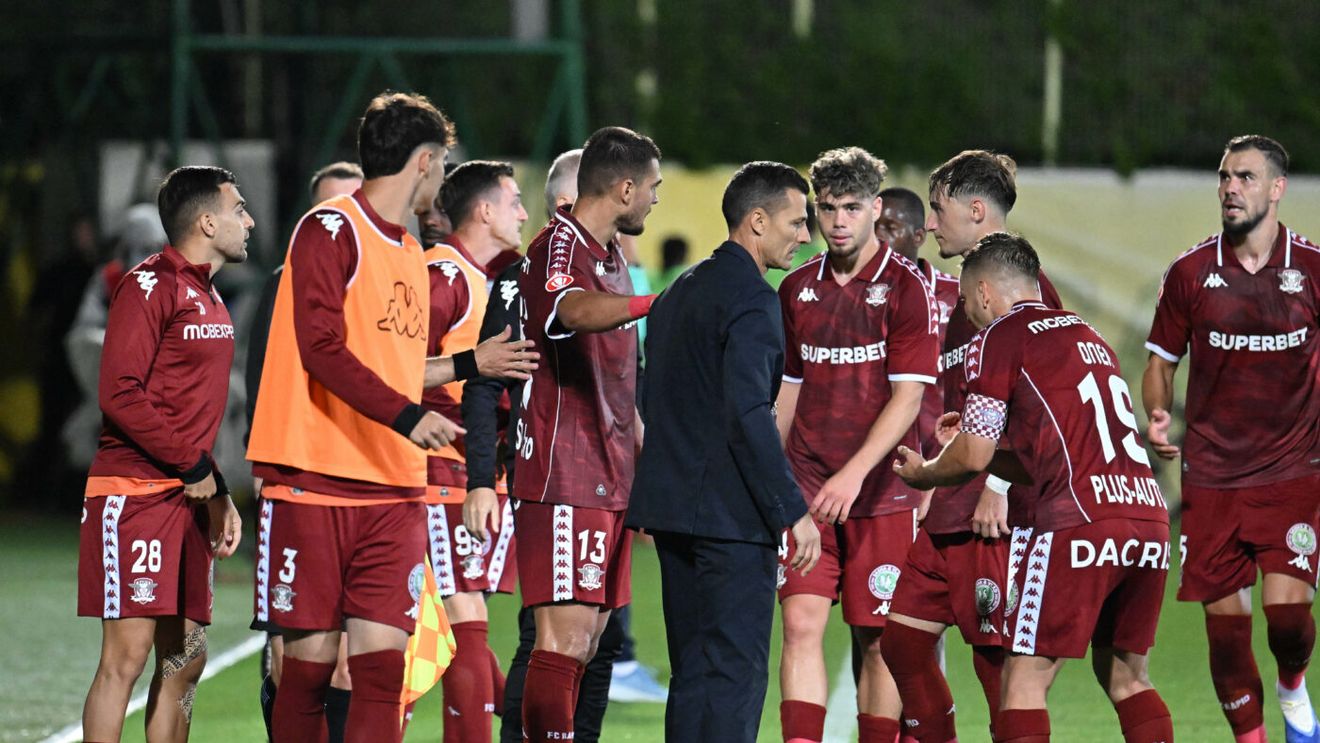Ce schimbări pregătește Costel Gâlcă la partida cu CFR Cluj! Alex Dobre, lăudat de un fost rapidist: „E un exemplu pentru mulți”. EXCLUSIV