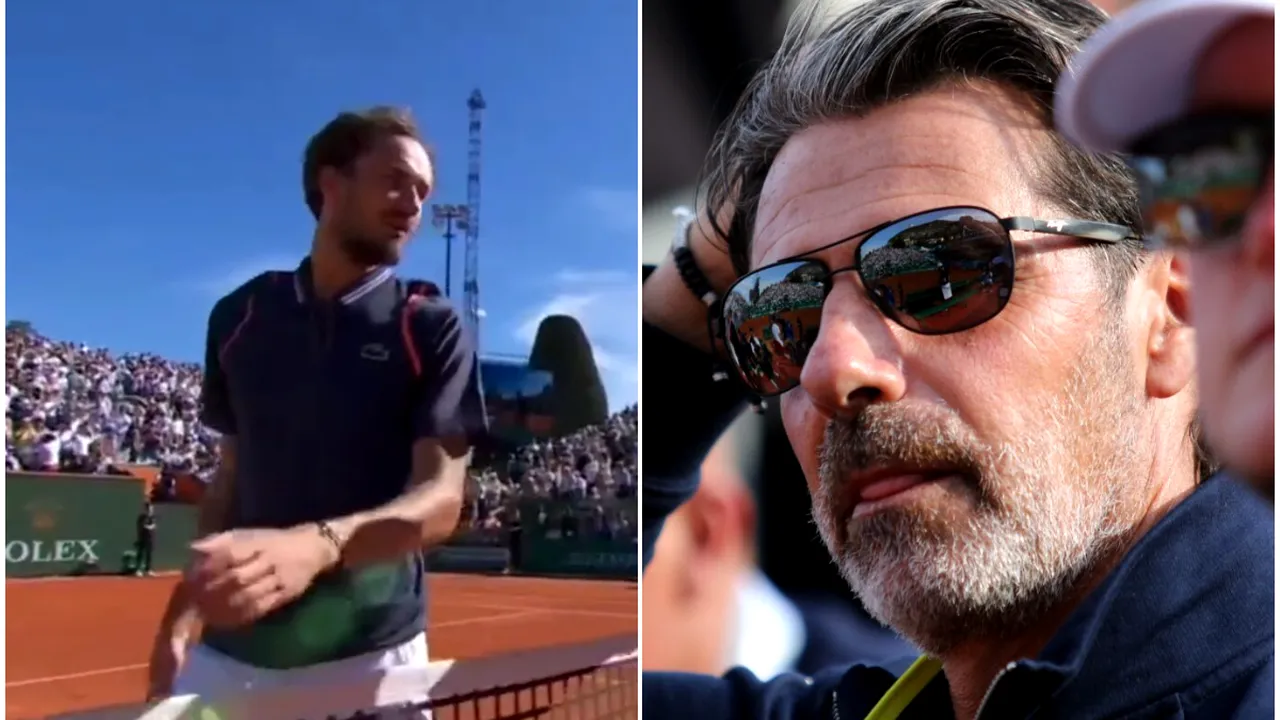 Daniil Medvedev nu s-a putut abține după ce a fost învins de elevul lui Patrick Mouratoglou! Ironia făcută de rus la finalul meciului de la Monte Carlo | VIDEO