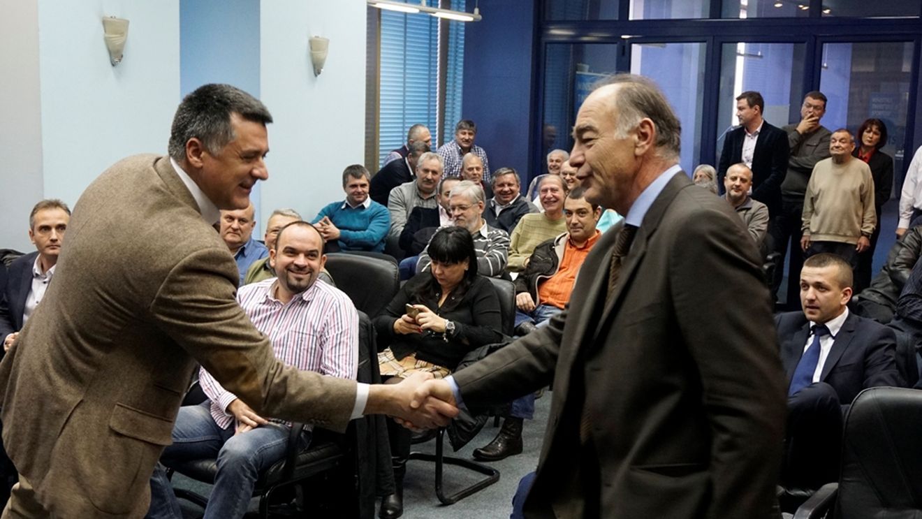 Călin Găvruș a devenit noul președinte al Federației Române de Polo. El l-a învins, 20-16, pe Bogdan Giambașu