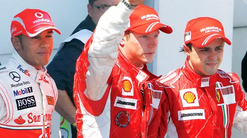 Ferrari a monopolizat prima grilă la Magny-Cours