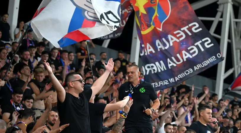 Peluza Nord, mesaj războinic înainte de revenirea în Ghencea pentru FCSB - CFR Cluj: „Hrăniți-ne puterea cu ura voastră!”