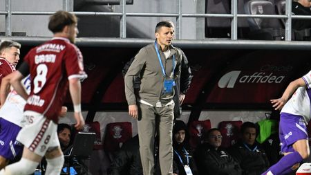 Ce nu s-a văzut la TV! Costel Gâlcă a făcut o criză de nervi fără precedent împotriva fotbaliştilor lui Şucu în Rapid - FC Argeş