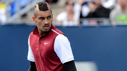 Nick Kyrgios și-a dat din nou în petec. Australianul a jignit un copil de mingi și s-a certat cu cameramanii la Shanghai