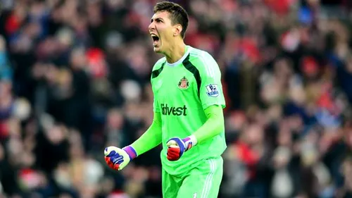 Pantilimon, la a șaptea partidă fără gol primit în Premier League. Sunderland se află însă la trei puncte de locurile retrogradabile