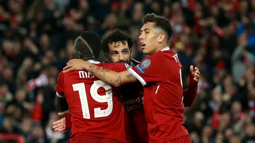 Salah, Firmino și Mane au intrat în istoria Ligii! Tripleta lui Klopp a detronat BBC-ul și a stabilit un nou record