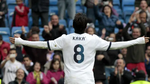 Ancelotti renunță la Kaka! Real Madrid a acceptat o ofertă pentru brazilian