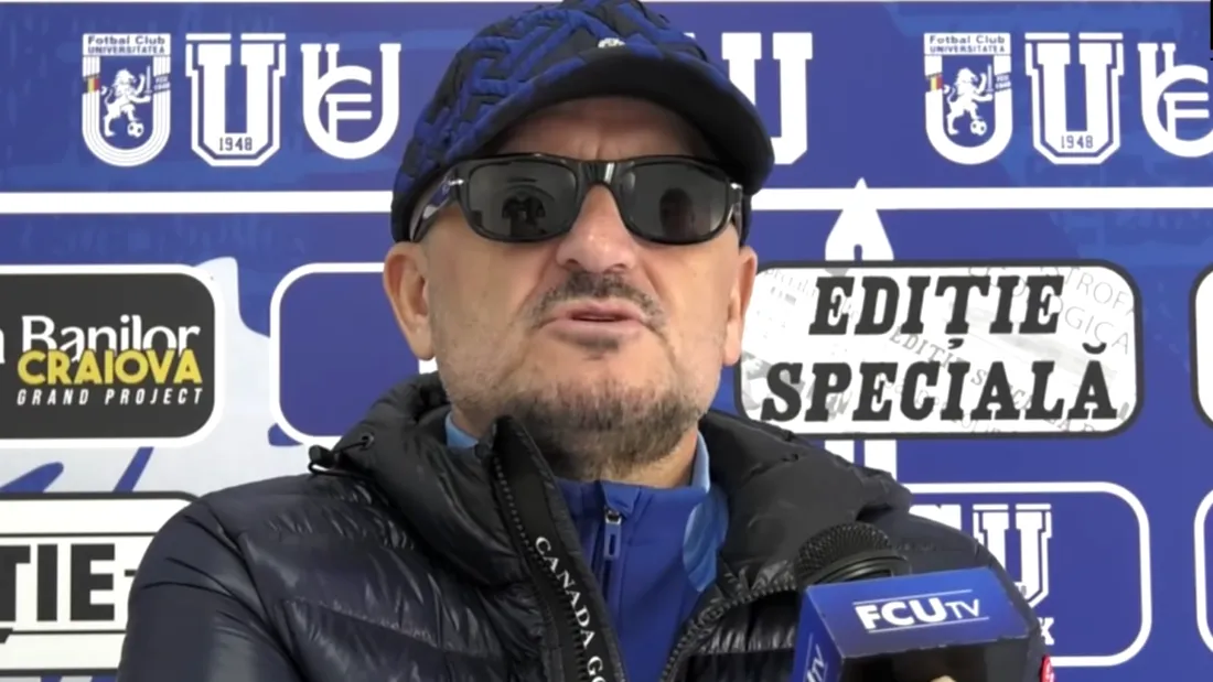 Adrian Mititelu ”acceptă” că FCU Craiova poate rata play-off-ul Ligii 2, dar face o promisiune: ”Vom lua titlul în România”