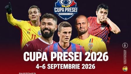 SPECIAL Foștii jucători ai naționalei României vin să facă spectacol la Cupa Presei! Cum arată grupele și vestea de ultimă oră: „Premiile s-au dublat!”