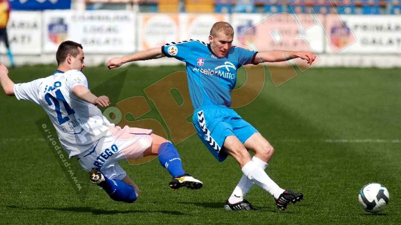 FOTO** fotbal în post! Oțelul - Pandurii 1-1!