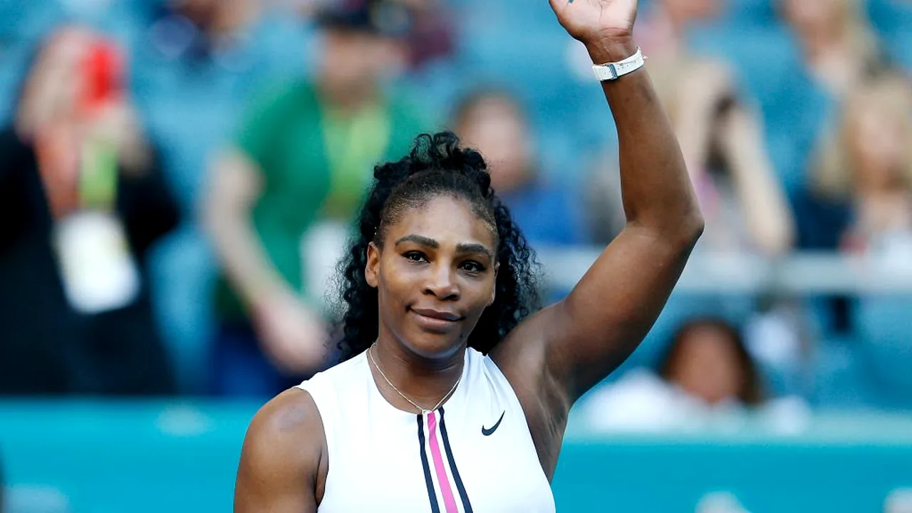Serena Williams s-a retras de la Miami și ratează 