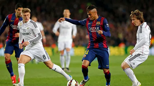 Neymar și Marcelo au driblat cel mai mult în El Clasico. Ronaldo, depășit de Bale în clasamentul eficacității