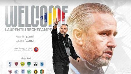 Al-Tai a anunțat oficial venirea lui Laurențiu Reghecampf. Fostul antrenor de la Universitatea Craiova, gata să lucreze cu Andrei Cordea și Marko Dugandzic