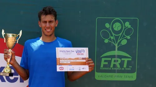 Radu Papoe a câștigat Vitality Open Tour, turneu dotat cu premii de 15.000 de dolari