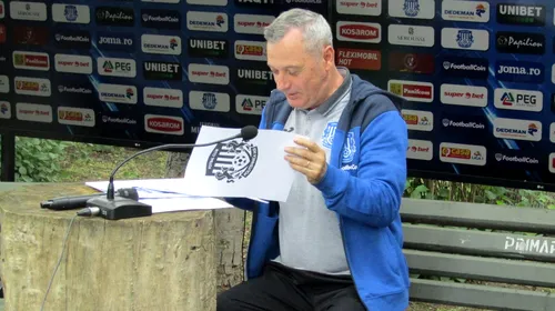 Mircea Rednic a postat un mesaj motivațional în vestiarul lui Poli Iași, după ce echipa a ajuns codașa Ligii 1 | FOTO