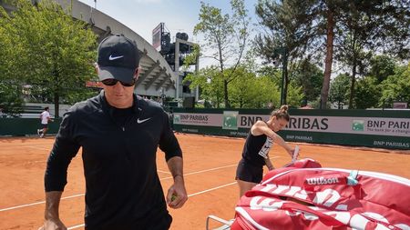 Moment halucinant cu Simona Halep și Darren Cahill în prim-plan, chiar în timpul meciului cu Angelique Kerber: "Taaaci!". Ce s-a întâmplat