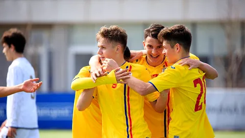 O nouă victorie a naționalei U16 în fața Italiei! Tricolorii s-au impus cu 1-0: Ianis Stoica a contribuit din nou decisiv