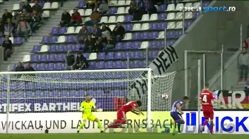 Gol genial înscris în Germania! Fază incredibilă reușită în meciul Erzebirge Aue – Hamburg | VIDEO