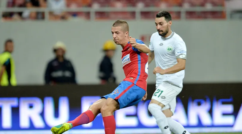 Un Achim te scapă de chin! Steaua - Concordia 1-0, după un meci decis de primul gol al mijlocașului în tricoul vicecampioanei