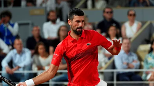 Novak Djokovic a urmărit finala Ligii Campionilor, PSG – Inter 5-0, în timp ce era pe teren și juca la Roland Garros: „Mulți oameni erau cu ochii în telefon și se uitau și ei”