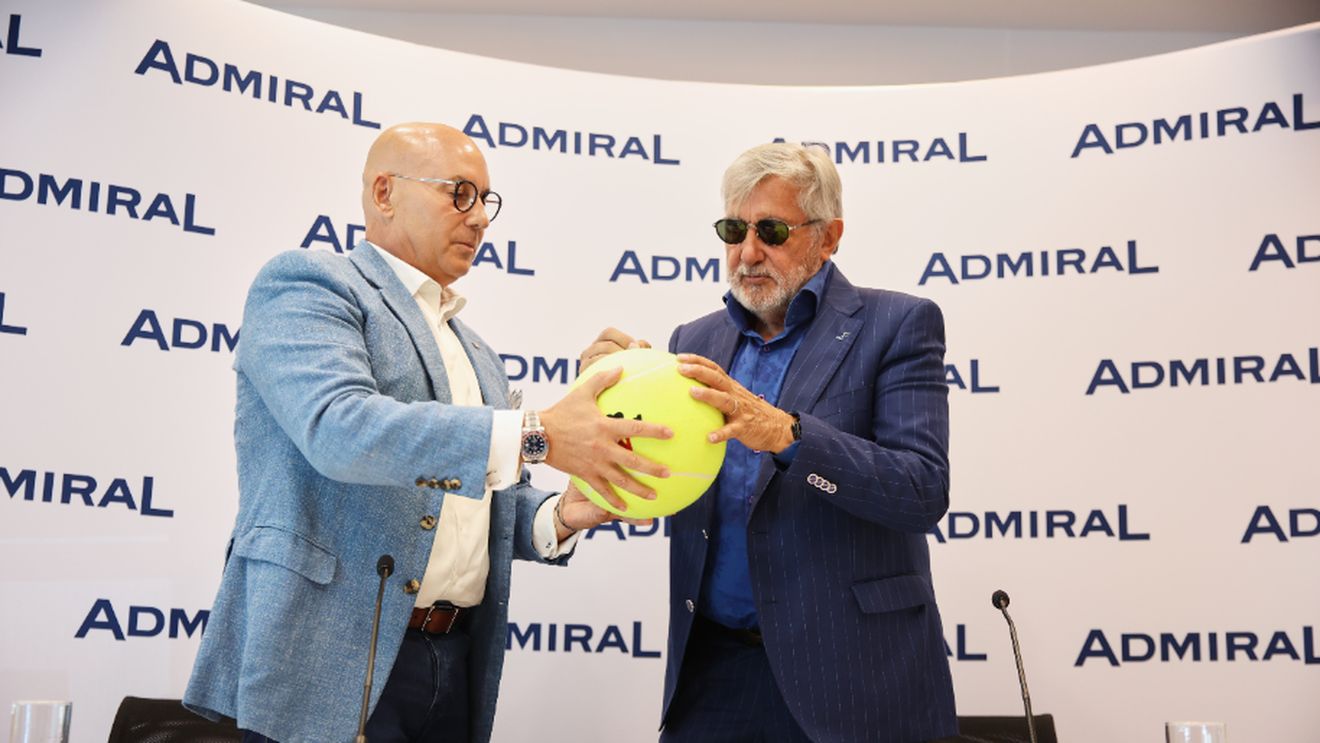 COMUNICAT | Ilie Năstase, noul Brand Ambassador ADMIRAL