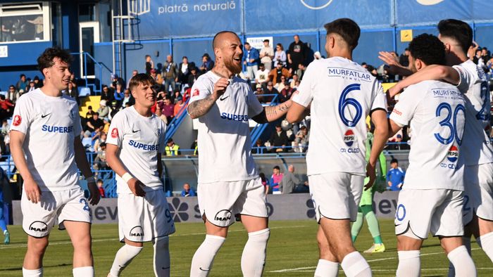 Farul Constanța - Gloria Buzău 1-0, în etapa 7 a play-out-ului din Superliga. Echipa lui Ilie Stan a retrogradat, matematic, în Liga 2