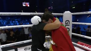 Gest uluitor al lui Ben Saddik, în ring, imediat după ce l-a „pulverizat” pe Benny Adegbuyi: ce a putut să facă luptătorul!