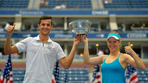 Campioni în premieră. Mate Pavic și Laura Siegemund au câștigat competiția de dublu mixt din cadrul US Open