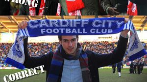 Cardiff City va reveni la echipamentul de culoare albastră după doi ani