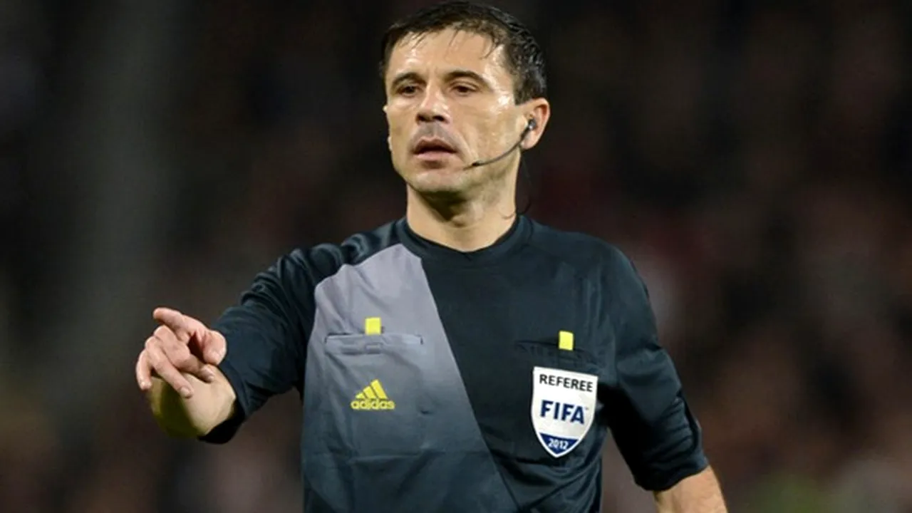 Brigadă de arbitri din Muntenegru la partida FCSB - Lugano, din Liga Europa