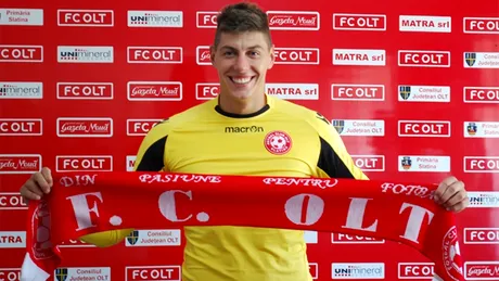 Mario Kirev** s-a despărțit de FC Olt Slatina