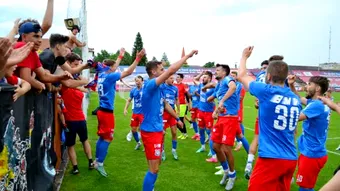 Cu emoții, dar calificată în finala barajului pentru Liga 2: FC Bihor a răpus ACSO Filiași în minutul 111. Florin Farcaș: ”Să promovăm și să facem fanii fericiți”