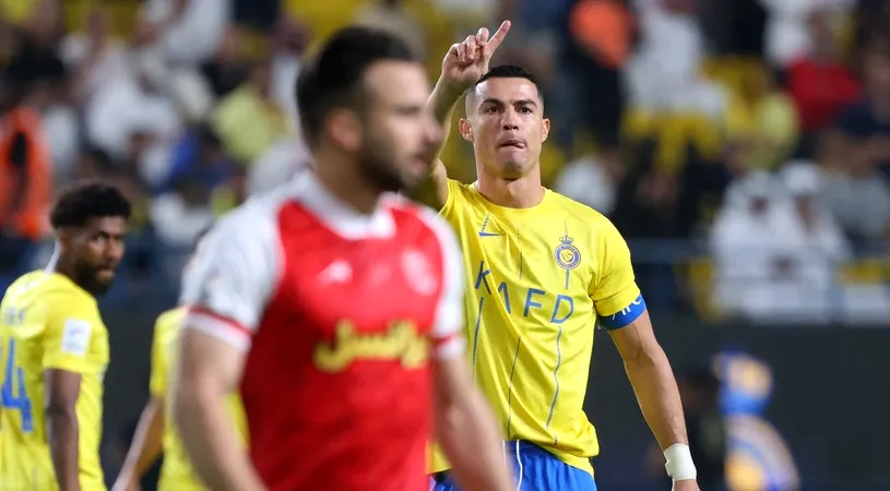 Cine e „Penaldo” acum?! Cristiano Ronaldo a refuzat un penalty pe motiv că nu a fost faultat în meciul lui Al-Nassr din Liga Campionilor Asiei! VIDEO
