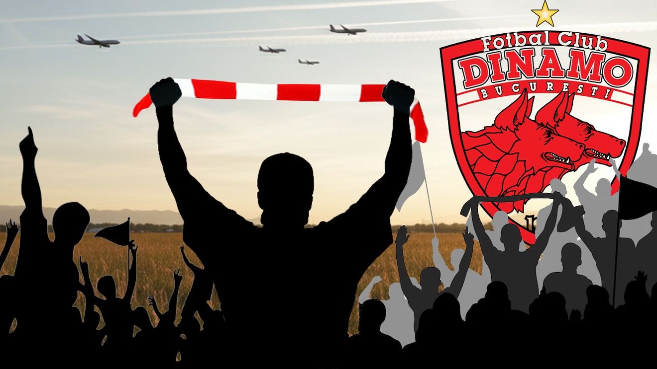 Gestul de suflet al fanilor lui Dinamo din Superliga! „Câinii” se împart în Europa pentru două meciuri tari care se joacă în același timp. EXCLUSIV