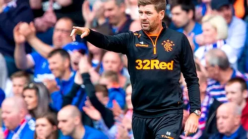 Antrenorul Steven Gerrard a început să refuze echipe. Legenda lui Liverpool urmează să se lupte cu Glasgow Rangers pentru un loc în Europa League