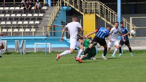 Gaz Metan Mediaș, învinsă într-un amical de o nou-promovată în Liga 2. Daniel Tătar a înscris fabulos, din propria jumătate | VIDEO