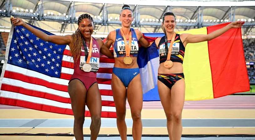 România, pe podium la Campionatele Mondiale de la Budapesta! Alina Rotaru-Kottmann, bronz la săritura în lungime