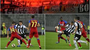 Dulap și Cocină, egalii campionilor timp de 80 de minute. "U" Cluj - Steaua 0-1. Tahar a salvat echipa lui Rădoi pe final