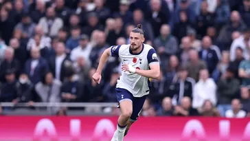 Dezastru complet! Radu Drăguşin a luat cea mai mică notă de pe teren la pauza meciului Galatasaray – Tottenham, după ce echipa lui a primit 3 goluri