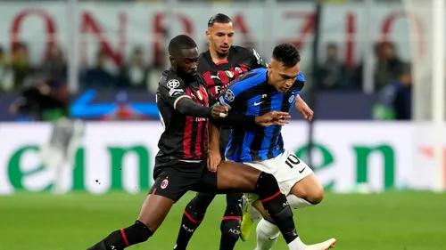 AC Milan - Inter 0-2 | Demonstrație de forță a „nerazzurrilor”, care sunt mari favoriți la calificarea în finala Ligii Campionilor