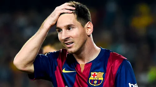 De cinci ani nu i s-a mai întâmplat asta! Cifrele crizei pe care o traversează Leo Messi