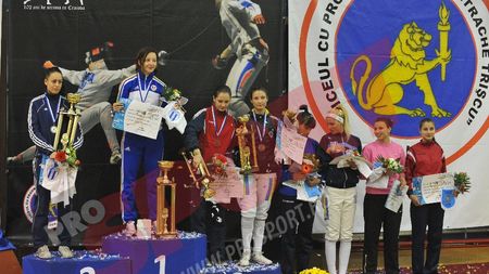 Ana Maria Brânză și Cosmin Kortyan au câștigat Trofeul "Alfredo Bachelli" la spadă