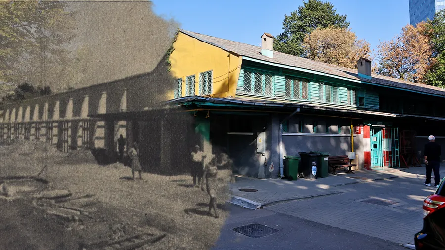 Sala de Judo din spatele stadionului de fotbal 