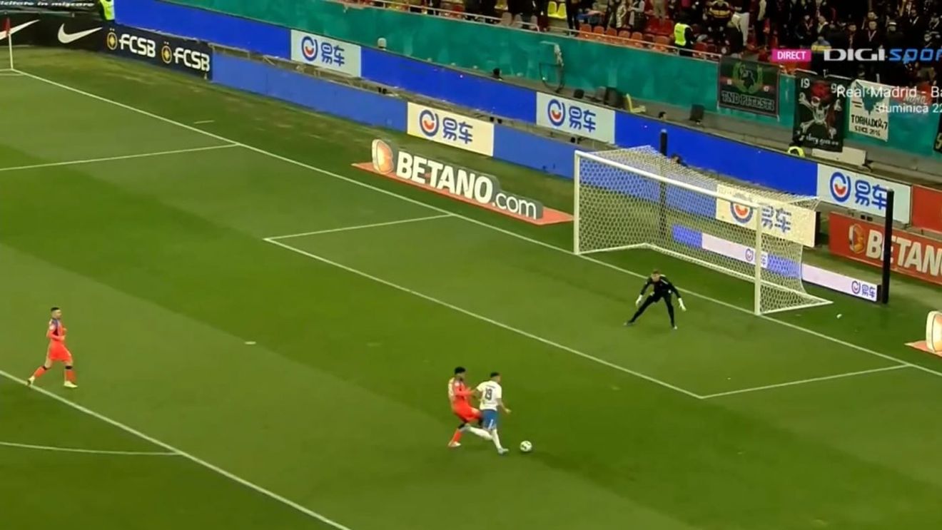 Malcom Edjouma, pur și simplu fabulos în derby-ul cu Farul! Cum a salvat-o de la gol pe FCSB | VIDEO