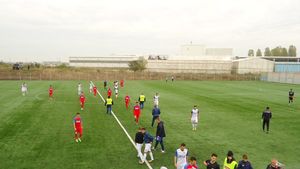 Suporterii Farului, dați afară din baza FCSB după ce au scandat împotriva lui Becali. Cu Golofca, De Amorim și Pleașcă, FCSB 2 a pierdut cu 4-1 pe teren propriu