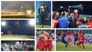 A apărut curcubeul deasupra Buzăului! Gloria a reușit promovarea și se întoarce în prima ligă după 15 ani! Andrei Prepeliță: ”Sunt consumat, epuizat după un sezon greu”
