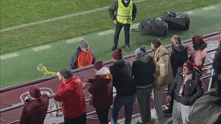 Scene revoltătoare în Giulești, după Rapid - Oțelul 0-2! Cum și-a vărsat nervii un suporter pe un steward