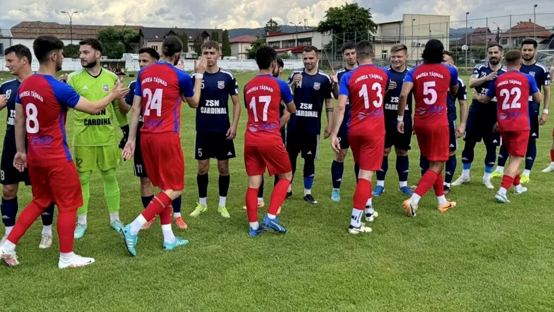 Unirea Tășnad a câștigat Liga 4 Satu Mare în urma unei finale spectaculoase, dar controversate. Un arbitru de primă ligă a fost delegat, însă învinșii n-au fost mulțumiți: ”Contestăm vehement!”