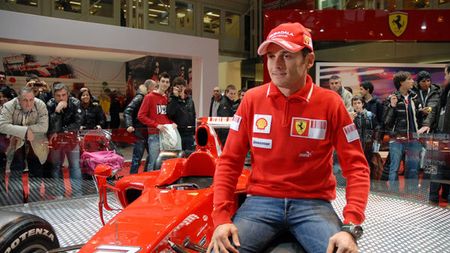 Fisichella va face o demonstrație cu un Ferrari la București